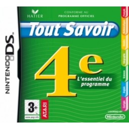 Tout savoir 4e Occasion