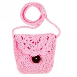 Borsa Carole Rosa Crochet