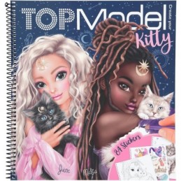 TOPModel - Kitty Colouring...