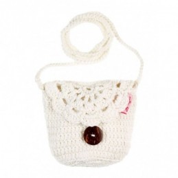 Sac Au Crochet Blanc Cassé...