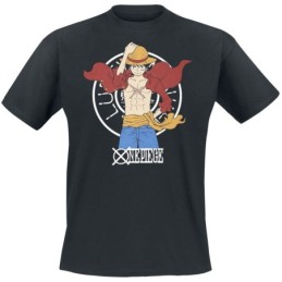 One Piece Shirt, Noir, XL...