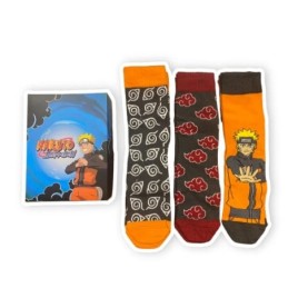 Naruto Lot de 3 paires de...