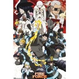 FIRE FORCE Poster Key art...