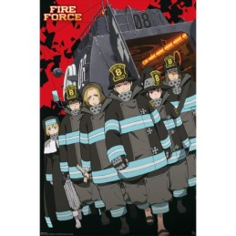 FIRE FORCE Poster Key art...