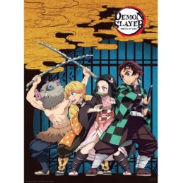 DEMON SLAYER Poster Groupe...