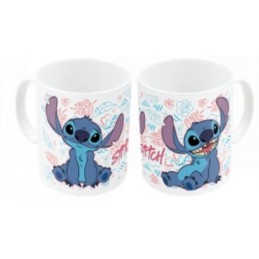Mug ceramique stitch fleur