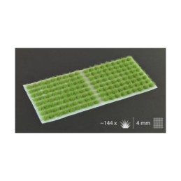 Tufts verts de 4 mm,...