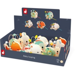 Jouet à tirer en bois...