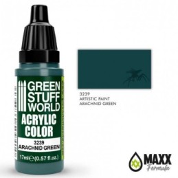 Green Acrylic Paint -...