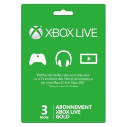 Abonnement Xbox Live Gold 3...