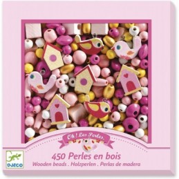 Djeco Perle en Bois 450 pièces