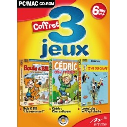 Coffret Tri-pack Cedric 1+...